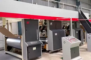India – Ligne de fabrication de carton ondulé 5 couches